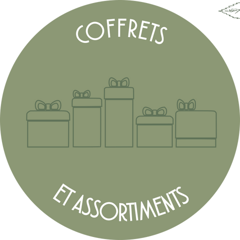 Coffrets, assortiments et cartes cadeaux