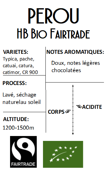 Pérou Hard Bean BIO