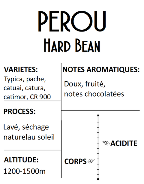 Pérou Hard Bean